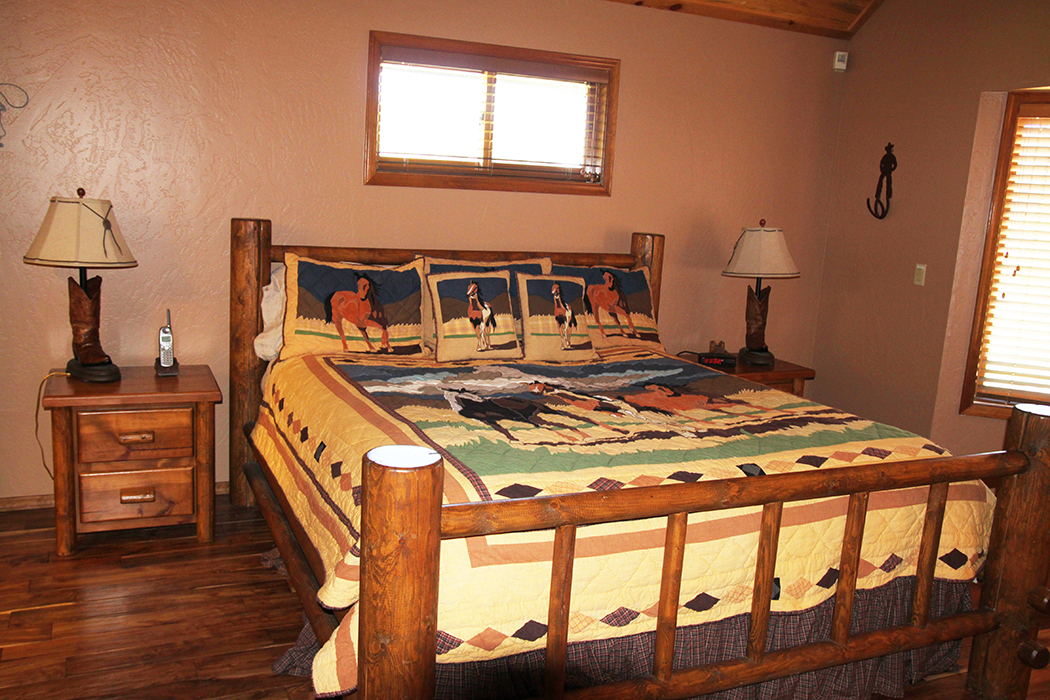 Master bedroom king bed